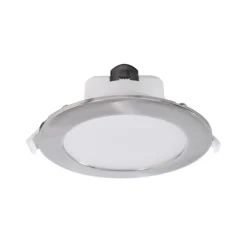 Deko-Light Innfelt LED-taklampe Acrux, Ø 17 cm, sølvmatt, CCT Hot