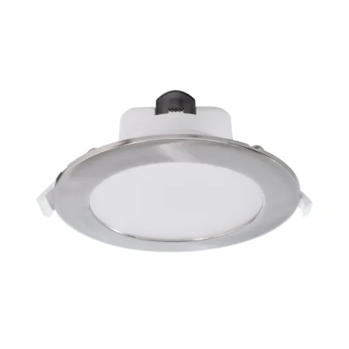 Deko-Light Innfelt LED-taklampe Acrux, Ø 17 cm, sølvmatt, CCT Hot