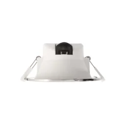 Deko-Light Innfelt LED-taklampe Acrux, Ø 17 cm, sølvmatt, CCT Hot