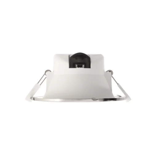 Deko-Light Innfelt LED-taklampe Acrux, Ø 17 cm, sølvmatt, CCT Hot