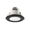 Deko-Light Innfelt LED-taklampe Acrux, Ø 9 cm, svart, CCT| Downlights