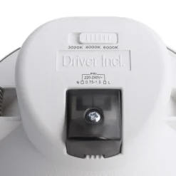 Deko-Light Innfelt LED-taklampe Acrux, Ø 15 cm, svart, CCT Online