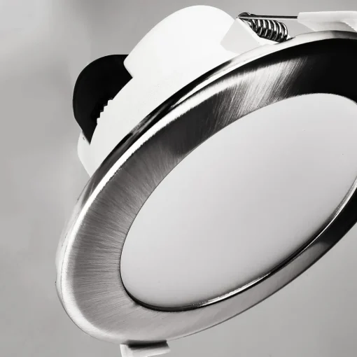 Deko-Light Innfelt LED-taklampe Acrux, Ø 15 cm, sølvmatt, CCT Sale