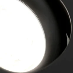 ORION Innfelt spot Choice, aluminium, svingbar, svart| Downlights|Spotter I Tak