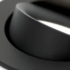 ORION Innfelt spot Choice, aluminium, svingbar, svart| Downlights|Spotter I Tak