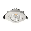 Deko-Light Innfelt taklampe Dione, IP44, 3000 K, hvit, dimbar Clearance