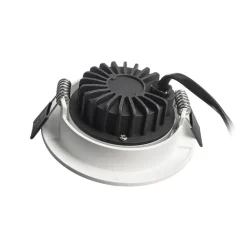 Deko-Light Innfelt taklampe Dione, IP44, 3000 K, hvit, dimbar Clearance