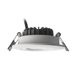 Deko-Light Innfelt taklampe Dione, IP44, 3000 K, hvit, dimbar Clearance