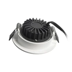 Deko-Light Innfelt taklampe Dione, IP44, 4000 K, hvit, dimbar Outlet