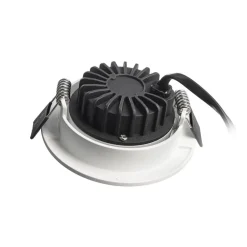 Deko-Light Innfelt taklampe Dione, IP44, 2700 K, hvit, dimbar| Butikkbelysning|Downlights