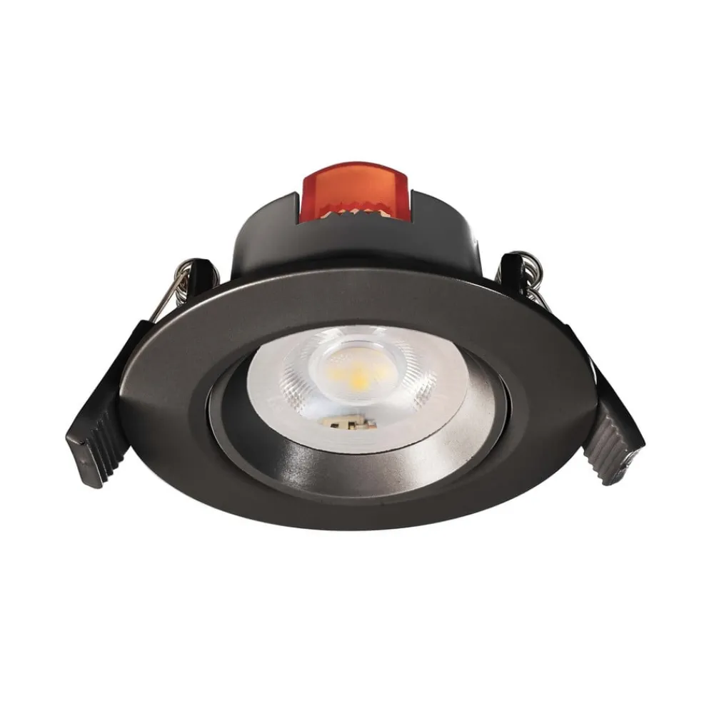 Deko-Light Innfelt taklampe SMD-68-230V, 4 000K, Ø8,5 cm, svart| Downlights
