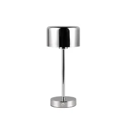 Reality Leuchten Jeff LED-bordlampe, kromfarget, høyde 30 cm, metall Sale