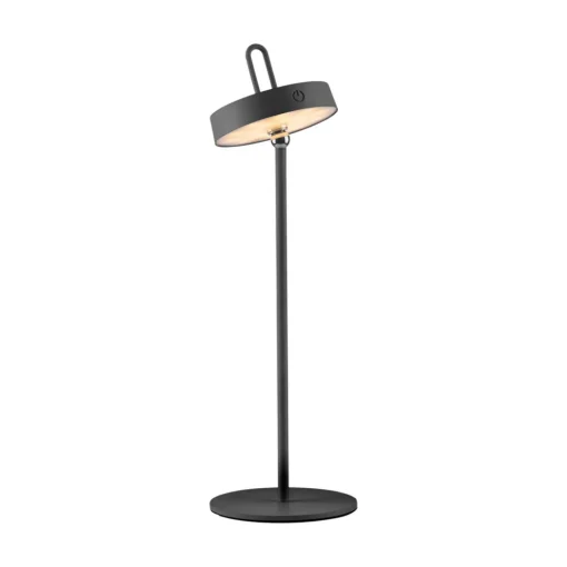 JUST LIGHT. GmbH JUST LIGHT. Amag LED-bordlampe, svart, jern, IP44 Outlet