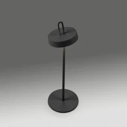 JUST LIGHT. GmbH JUST LIGHT. Amag LED-bordlampe, svart, jern, IP44 Outlet