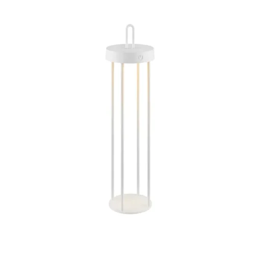 JUST LIGHT. GmbH JUST LIGHT. Anselm LED-bordlampe, hvit, 50 cm, jern| Terrassebelysning