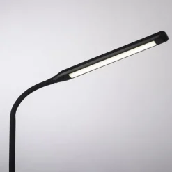 JUST LIGHT. GmbH JUST LIGHT. Elly LED-bordlampe, ABS, CCT, dimbar, svart| Kontorbelysning