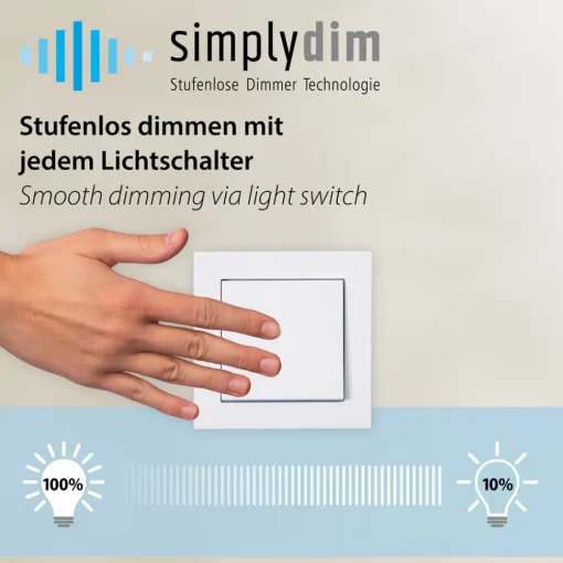 JUST LIGHT. GmbH JUST LIGHT. Korsa LED-taklampe, svart, Ø31 cm, dimbar Best