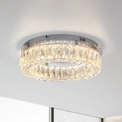 JUST LIGHT. GmbH JUST LIGHT. Kulunka taklampe, jern, krystallglass Clearance