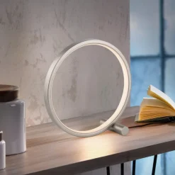JUST LIGHT. GmbH JUST LIGHT. LED-bordlampe Mini Ritus, Ø 25 cm, jern| Bordlamper