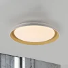 JUST LIGHT. GmbH JUST LIGHT. Sati taklampe, plast, hvit/messing Outlet
