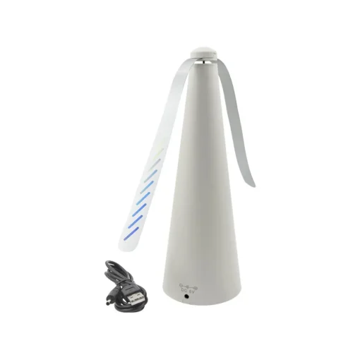 JUST LIGHT. GmbH JUST LIGHT. Swat fluevisp, batteridrevet, hvit Online