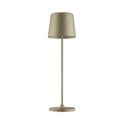 Brilliant Kaami LED-bordlampe, dimbar, gull matt| Dekorasjonsbelysning