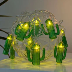 Konstsmide Season Kaktus LED-lyslenke, batteridrevet Clearance