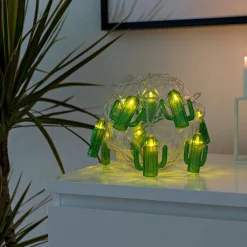 Konstsmide Season Kaktus LED-lyslenke, batteridrevet Clearance