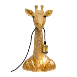 KARE Animal Giraffe bordlampe høyde 50 cm gull| Bordlamper