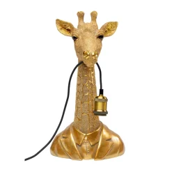 KARE Animal Giraffe bordlampe høyde 50 cm gull| Bordlamper