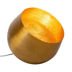 KARE Apollon gulvlampe, gull, Ø 50 cm| Gulvlamper