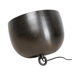 KARE Apollon gulvlampe, svart, Ø 35 cm Outlet