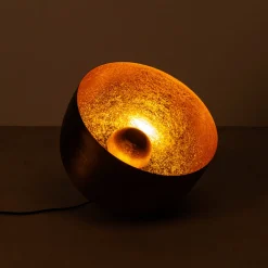 KARE Apollon gulvlampe, svart, Ø 35 cm Outlet