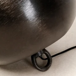 KARE Apollon gulvlampe, svart, Ø 35 cm Outlet