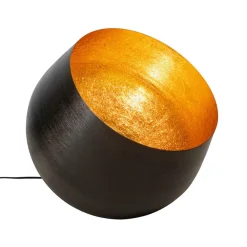 KARE Apollon gulvlampe, svart, Ø 50 cm| Gulvlamper