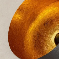 KARE Apollon gulvlampe, svart, Ø 50 cm| Gulvlamper