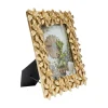 KARE bilderamme Flower, 13 x 18 cm, polyresin, gullfarget Best