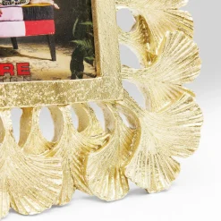KARE bilderamme Ginkgo, 10 x 15 cm, polyresin, gullfarget Hot