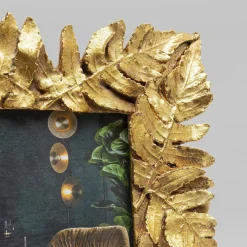 KARE bilderamme Gold Leaves, 10 x 15 cm, gullfarget Clearance