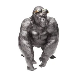 KARE dekorativ figur Monkey Beach, høyde 20 cm, svart polyresin Hot