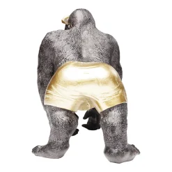 KARE dekorativ figur Monkey Beach, høyde 20 cm, svart polyresin Hot