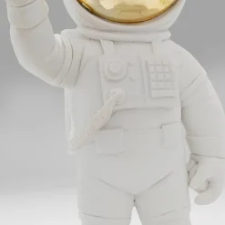 KARE dekorativ figur Welcome Astronaut, høyde 27 cm, hvit| Møbel Og Interiør