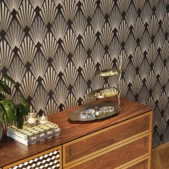 KARE Etagere Leaf, aluminium, forniklet, høyde 46 cm