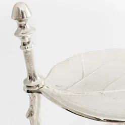 KARE Etagere Leaf, aluminium, forniklet, høyde 46 cm