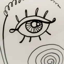 KARE Favola Lady-vase, høyde 30 cm, keramikk, svart/hvit| Møbel Og Interiør