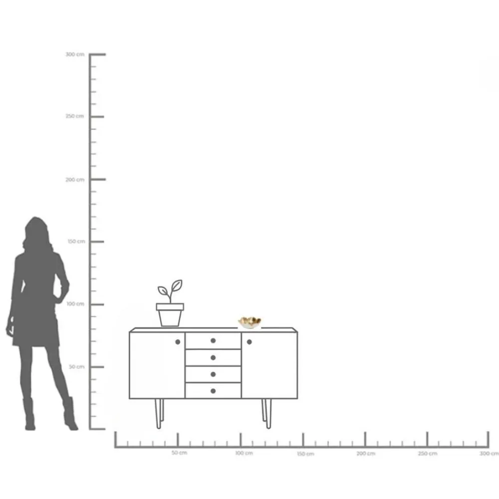 KARE Flower Bloom dekorativ skål, krem/gull, håndlaget| Møbel Og Interiør