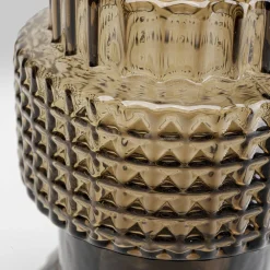 KARE Lysestake Marvelous Duo, høyde 49 cm, glass lilla/grå| Møbel Og Interiør