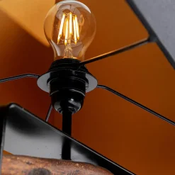 KARE Nature Wave gulvlampe med treverk| Gulvlamper