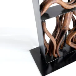 KARE Nature Wave gulvlampe med treverk| Gulvlamper