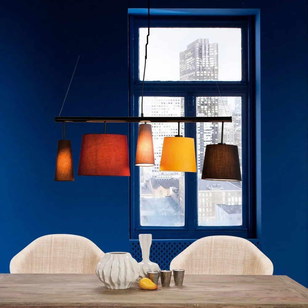 KARE Parecchi Colore - Hengelampe, fem skjermer| Pendellamper